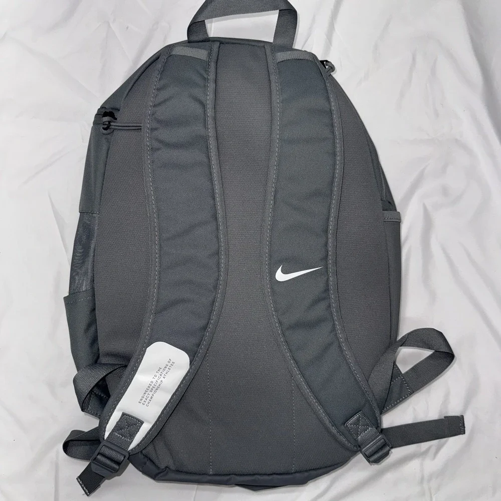Nike Academy Team Backpack 30L Cool Grey White Storm Fit  DV0761 065  W/Cover